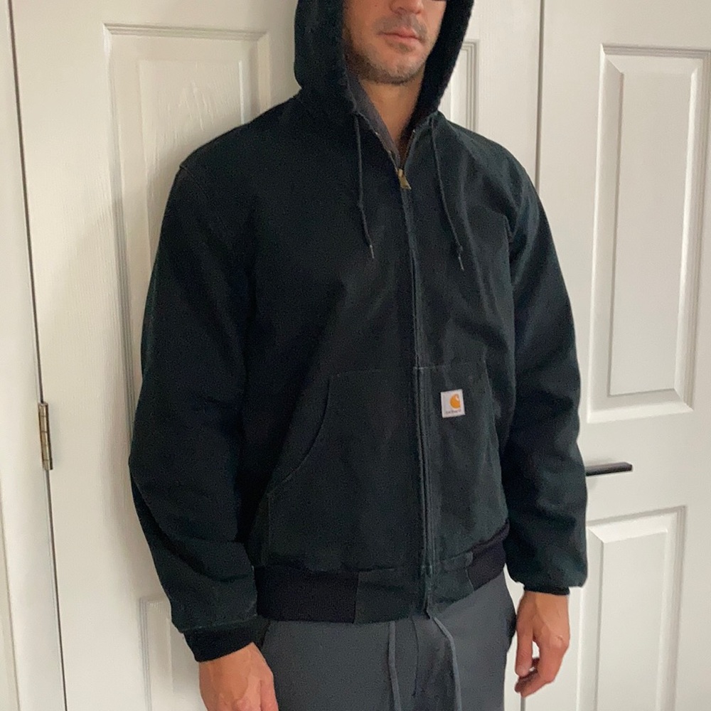 CARHARTT Duck Thermal-Lined Jacket with hood